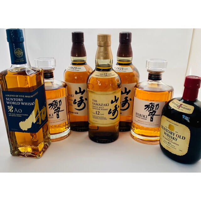 AO碧 響 山崎　山崎12年　OLD サントリー飲み比べセット