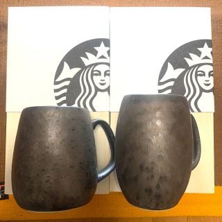 スターバックスコーヒー(Starbucks Coffee)の【新品　目黒店限定】Starbucks 炭彩マグセット　BODY及び AROMA(食器)