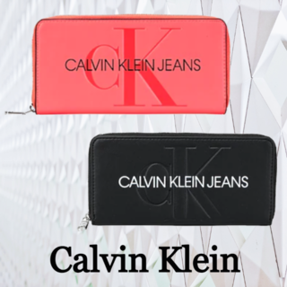 カルバンクライン(Calvin Klein)の☆SALE★【Calvin Klein】ロゴ　ジップ　長財布(財布)