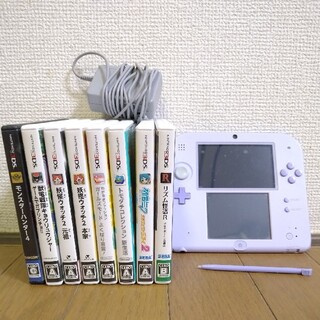 ニンテンドー2DS - ニンテンドー2DS本体 3DSソフト8本 まとめ売りの 