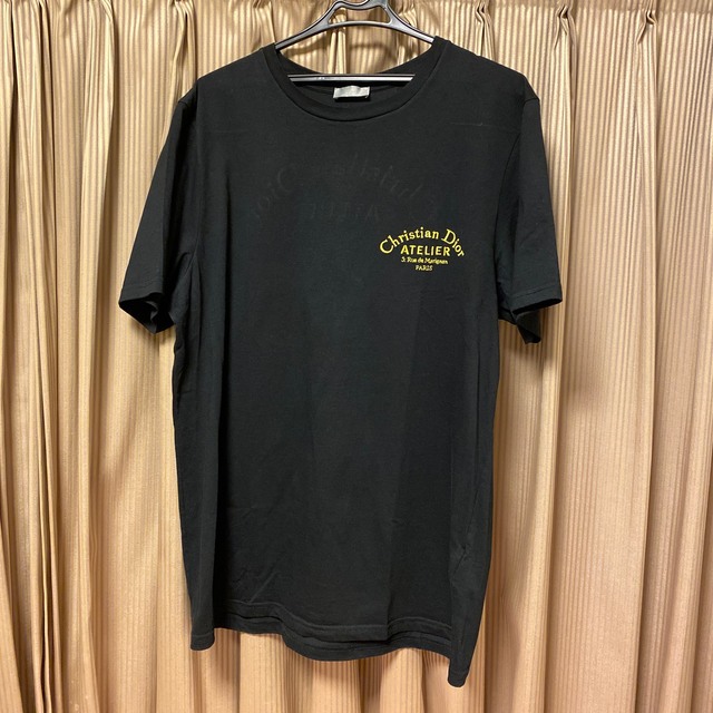 本物ディオールオムATELIERトライバル刺繍TシャツDIORHOMMEアトリエ