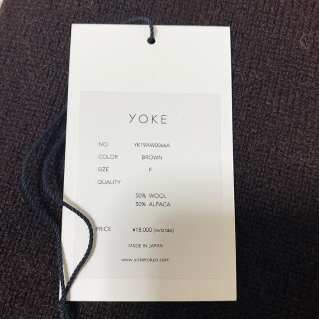 YOKE 19AW ブラウン アルパカストール Ryo着用 | tradexautomotive.com