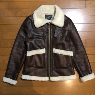 バル(BAL)のBAL B-3ジャケット FAUX MOUTON AVIATOR JACKET(ミリタリージャケット)