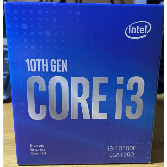 Intel Core i3-10100FPC/タブレット