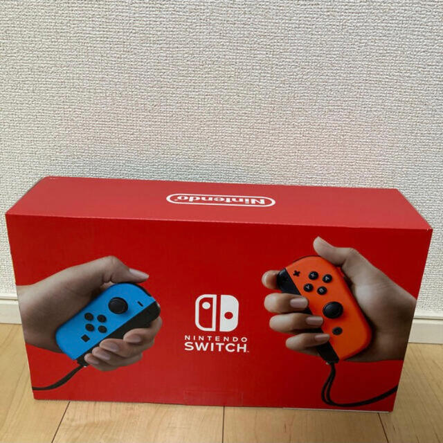 任天堂(ニンテンドウ)のスイッチ 本体 Switch ネオンレッド ニンテンドウ エンタメ/ホビーのゲームソフト/ゲーム機本体(家庭用ゲーム機本体)の商品写真