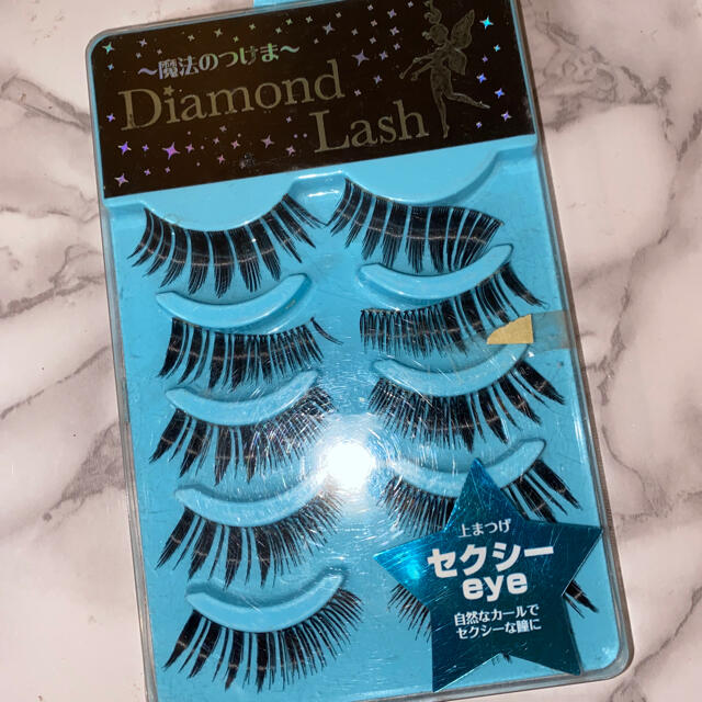 Diamond Beauty(ダイヤモンドビューティー)のDiamond lush つけまつげ　エンジェルeye１枚、セクシーeye４枚 コスメ/美容のベースメイク/化粧品(つけまつげ)の商品写真