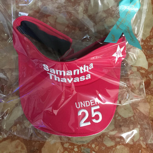 Samantha Thavasa(サマンサタバサ)のサマンサタバサ　サンバイザー　新品 レディースの帽子(キャップ)の商品写真