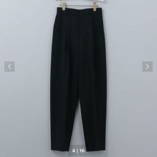 ビューティアンドユースユナイテッドアローズ(BEAUTY&YOUTH UNITED ARROWS)の専用　ROKU　ブラックKARSEY PANTS(カジュアルパンツ)