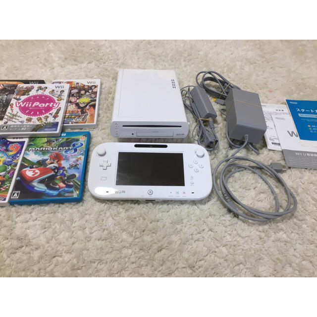 任天堂 - 【Wii U 8GB セット】 Wii U ベーシックセット+マリオカート8 