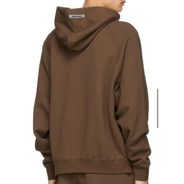 FEAR OF GOD(フィアオブゴッド)の【送料込み★】ESSENTIALS パーカー ブラウン FOG XL 限定カラー メンズのトップス(パーカー)の商品写真