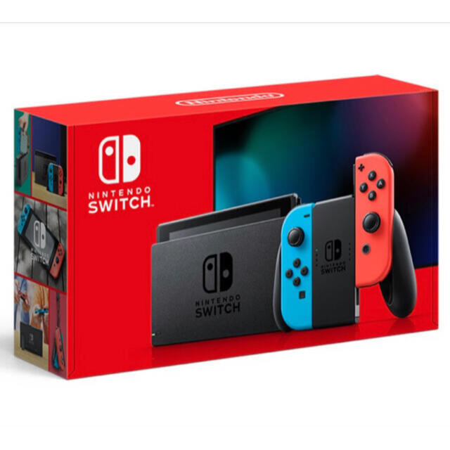 ニンテンドースイッチ　switch ネオンカラー　印なし