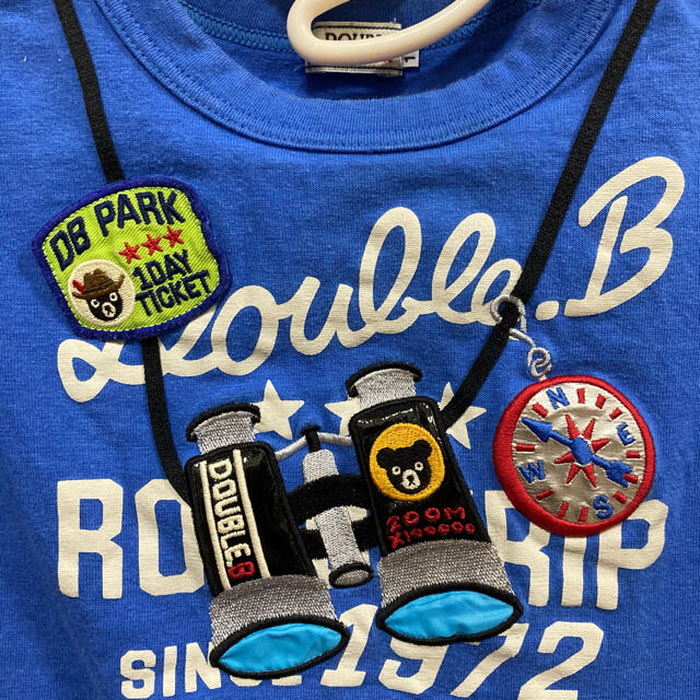 DOUBLE.B(ダブルビー)の専用☆ダブルB110cm Tシャツ3点 キッズ/ベビー/マタニティのキッズ服男の子用(90cm~)(Tシャツ/カットソー)の商品写真