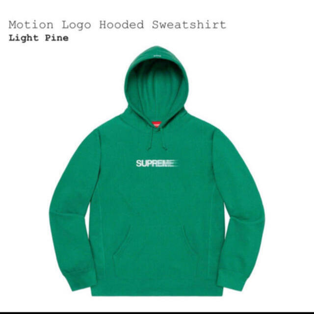 緑サイズSupreme Motion Logo Hooded Sweatshirt