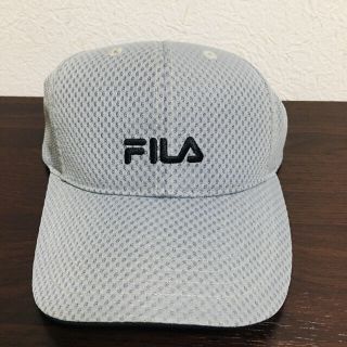 フィラ(FILA)のFILA  ゴルフキャップ　グレー(キャップ)