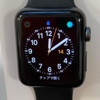 アップルウォッチ(Apple Watch)のapple watch series2 42mm MP0G2J/A 中古(腕時計(デジタル))