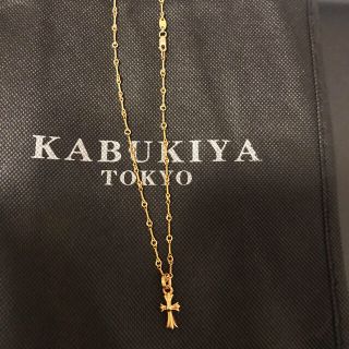 クロムハーツ(Chrome Hearts)の正規品クロムハーツ22k ツイストチェーン　22k  ベビーファットクロス(ネックレス)