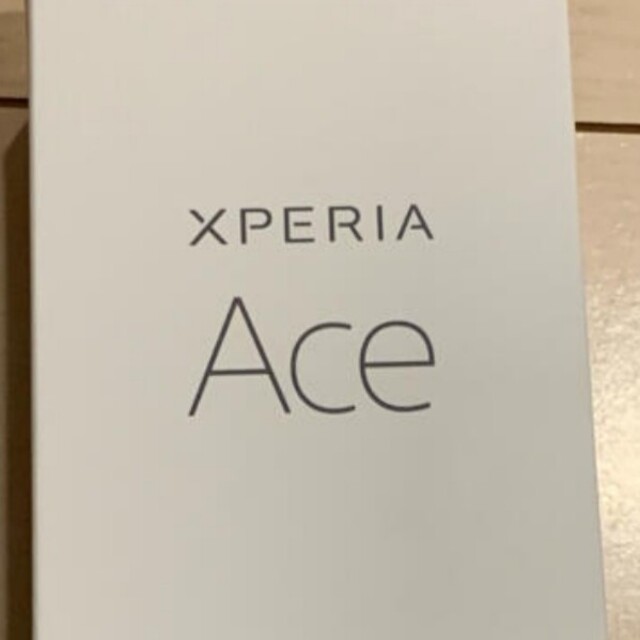 Xperia　ACE　新品ホワイト容量