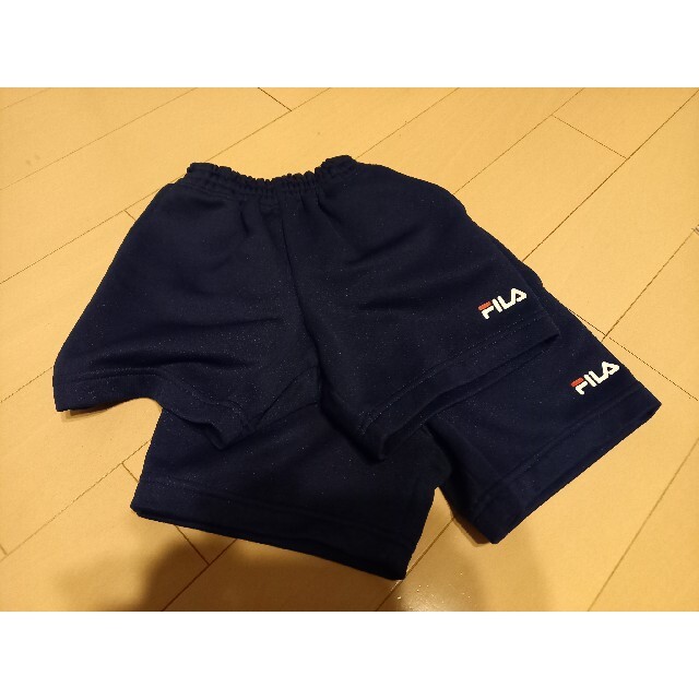 FILA(フィラ)の【110】FILA 体操服 短パン 2枚セット キッズ/ベビー/マタニティのキッズ/ベビー/マタニティ その他(その他)の商品写真