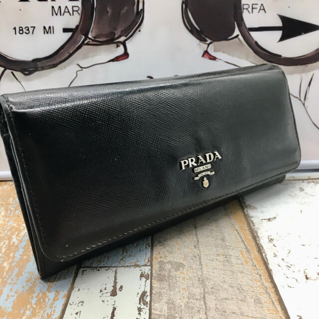 PRADA(プラダ)の✨　プラダ　長財布　バイカラー レディースのファッション小物(財布)の商品写真