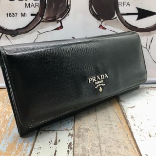 プラダ(PRADA)の✨　プラダ　長財布　バイカラー(財布)