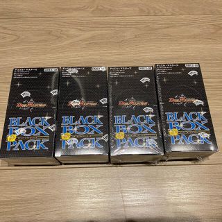 デュエルマスターズ(デュエルマスターズ)の新品　デュエルマスタTCG 謎のブラックボックスパック　4箱　BLACKBOX(Box/デッキ/パック)