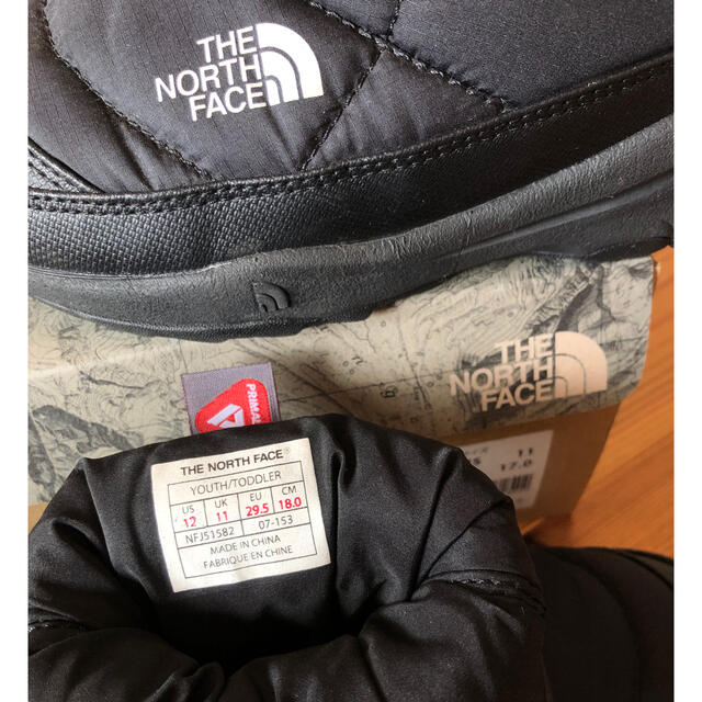 THE NORTH FACE(ザノースフェイス)の【かなぴ様専用】ノースフェイス ヌプシ スノーブーツ　18センチ キッズ/ベビー/マタニティのキッズ靴/シューズ(15cm~)(ブーツ)の商品写真