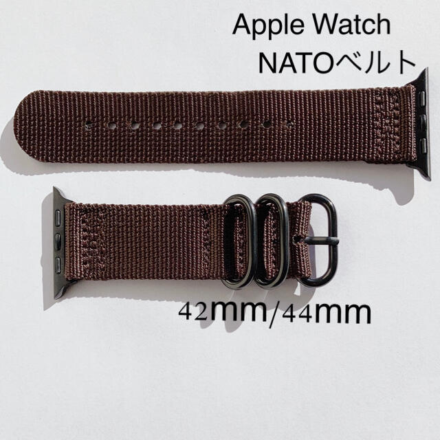 Apple Watch(アップルウォッチ)のApple Watch アップルウォッチ バンド NATOベルト 42 44 メンズの時計(腕時計(デジタル))の商品写真