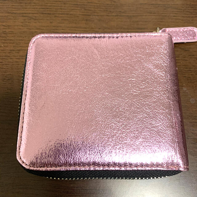 X-girl(エックスガール)のX-girl 二つ折り財布 ピンク 新品未使用 レディースのファッション小物(財布)の商品写真