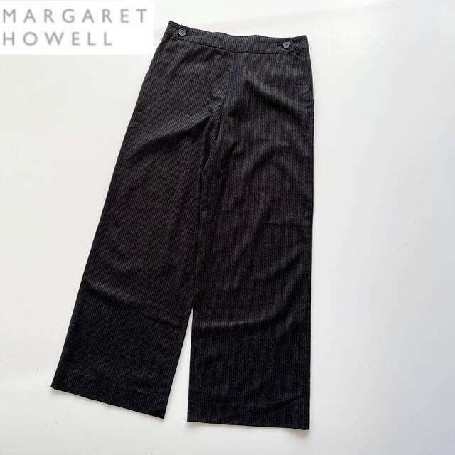 純正最安価格 マーガレットハウエルカシミヤ混ワイドパンツ ladonna.co.jp
