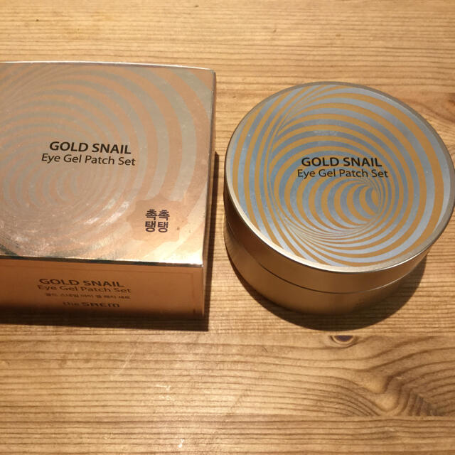 the saem(ザセム)の⭐️GOLD SNAIL Eye Gel Patch Set 韓国コスメ コスメ/美容のスキンケア/基礎化粧品(アイケア/アイクリーム)の商品写真