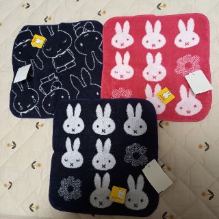 シマムラ(しまむら)のミッフィー miffy タオルハンカチ 　新品未使用  タグ付き(ハンカチ)