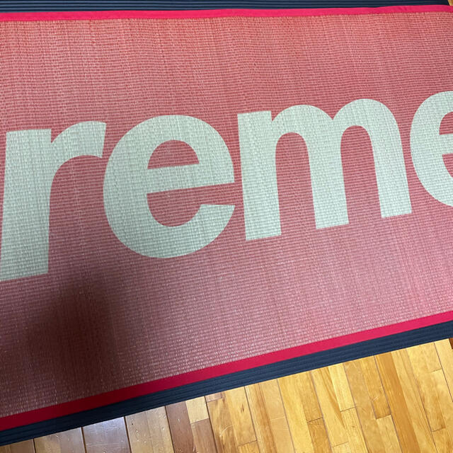 Supreme Woven Straw Mat ゴザ 赤