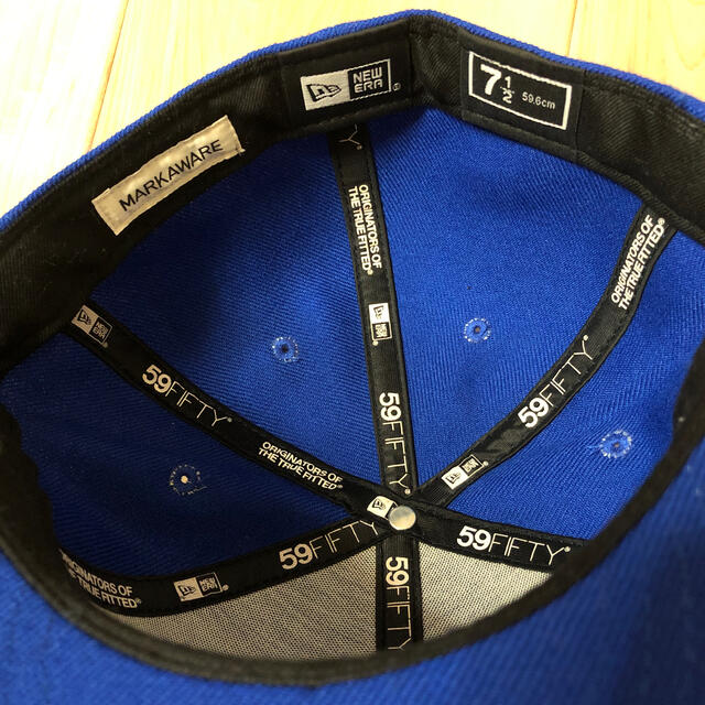 NEW ERA(ニューエラー)のMARKAWARE neweraニコちゃんキャップ メンズの帽子(キャップ)の商品写真