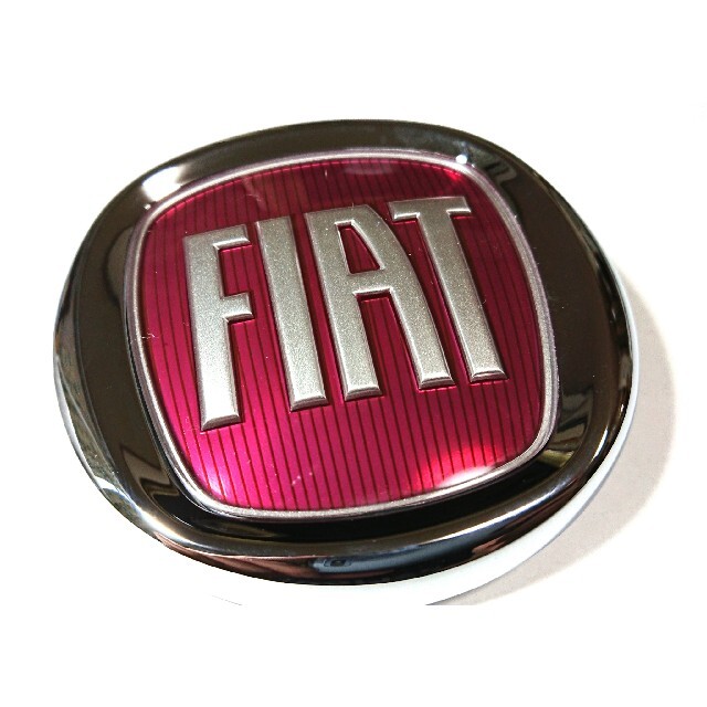 フィアット 500 純正 フロントリアエンブレムセット 新品 FIAT500 1