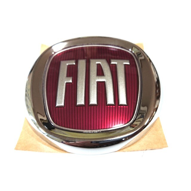 フィアット 500 純正 フロントリアエンブレムセット 新品 FIAT500 2