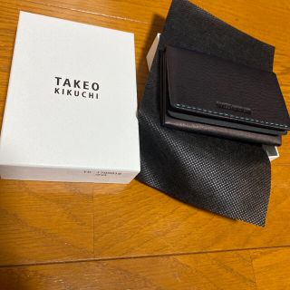 タケオキクチ(TAKEO KIKUCHI)のTAKEO KIKUCHI 名刺入れ(名刺入れ/定期入れ)