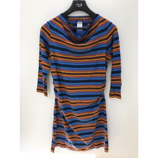 パタゴニア(patagonia)のパタゴニア　ネックドレス Kamala cowl neck dress  szL(ひざ丈ワンピース)