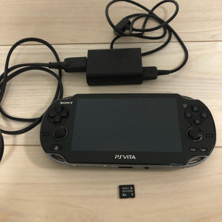 プレイステーションヴィータ(PlayStation Vita)のPlayStation®Vita PCH-1000 ブラック(携帯用ゲーム機本体)