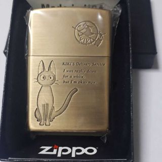 ジッポー(ZIPPO)のスタジオジブリZippoコレクション　魔女の宅急便　ジジ　ジッポー　新品　未使用(タバコグッズ)