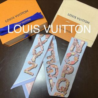 ルイヴィトン(LOUIS VUITTON)の美品☆ルイヴィトン☆バンドーBB☆LV＆ME(バンダナ/スカーフ)