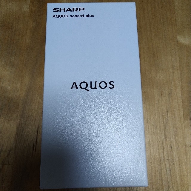 【新品未使用】AQUOS sense4 plus SH-M16 黒【送料込】スマートフォン本体