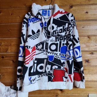 アディダス(adidas)のアディダスパーカー　薄手Lサイズ　いーさん専用(パーカー)