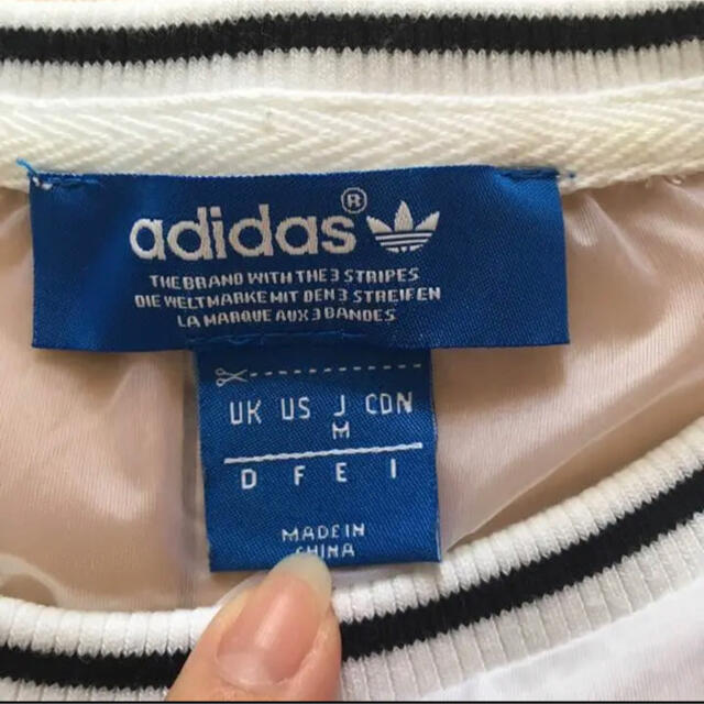 adidas(アディダス)のアディダス ドルマン  シースルー レディースのトップス(カットソー(長袖/七分))の商品写真