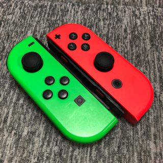 ニンテンドースイッチ(Nintendo Switch)のNintendo Switch Joy-Con ネオングリーン　ネオンレッド(その他)