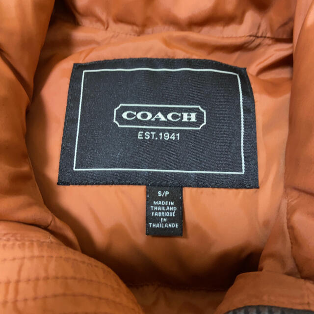 COACH(コーチ)のCOACH ダウンベスト ダックダウン コーチ メンズのジャケット/アウター(ダウンベスト)の商品写真