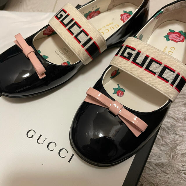 Gucci - GUCCI キッズ 29 エナメルの通販 by seri0507's shop|グッチ