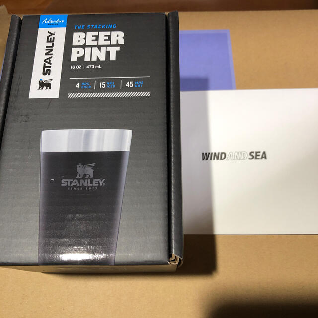 Stanley(スタンレー)のSTANLEY × WDS BEER PINT / BLACK  スポーツ/アウトドアのアウトドア(食器)の商品写真