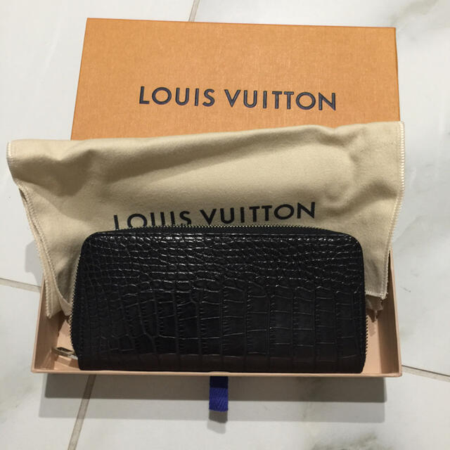 激安特価 LOUIS クロコダイルWallet 正規 お値下げいたします!VUITTON