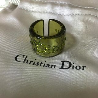 クリスチャンディオール(Christian Dior)のディオール クリスタルリング(リング(指輪))