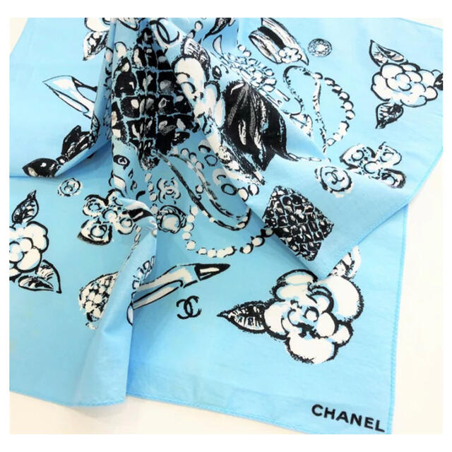 CHANEL - CHANEL★シャネル★スカーフ★バンダナ★ハンカチの通販 by kan,s shop｜シャネルならラクマ